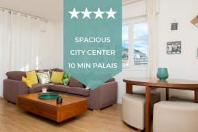 CANNES CITY CENTER 2-minute walk to the beaches with parking space!